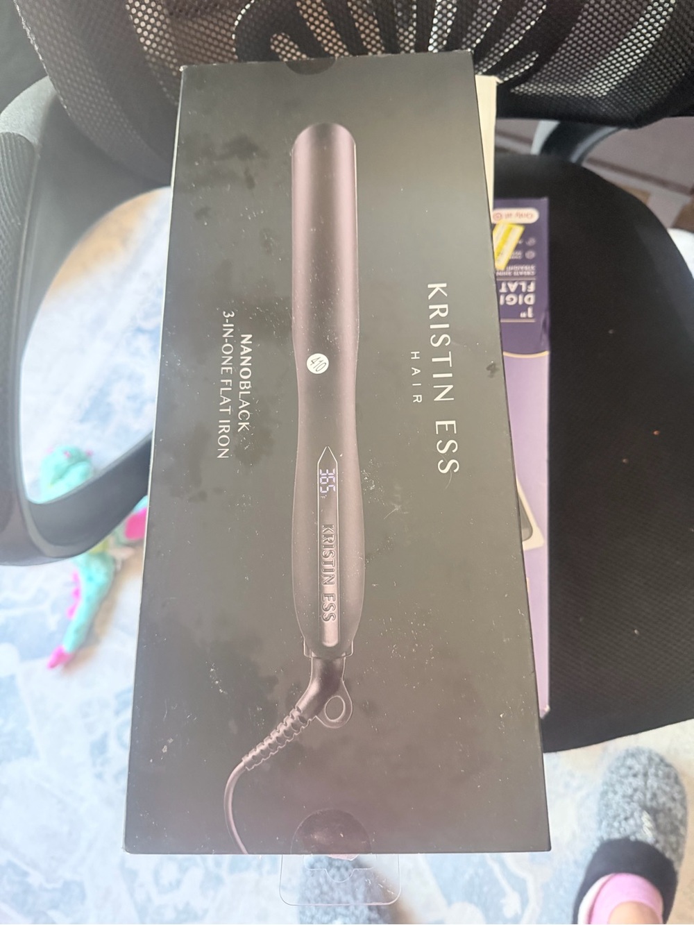 Kristin Ess Women’s 3-in-1 Flat Iron - Purple